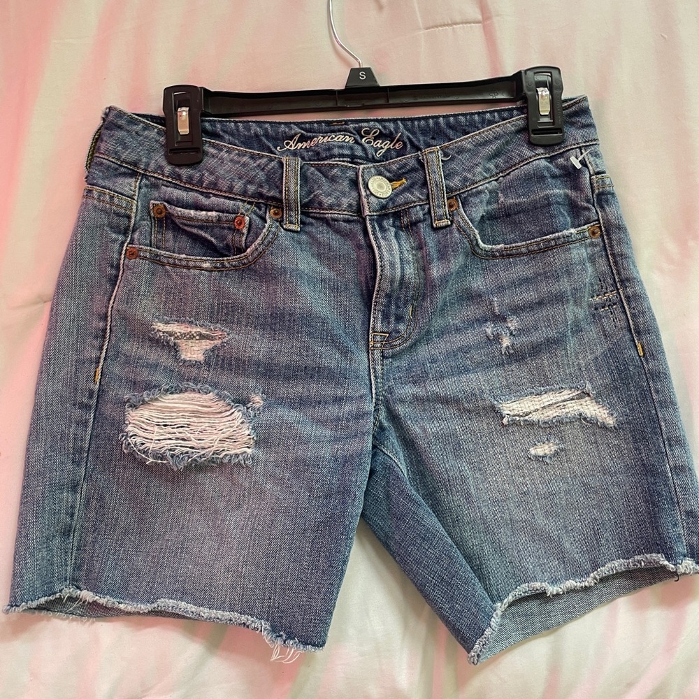 American Eagle Ripped Shorts Size 2